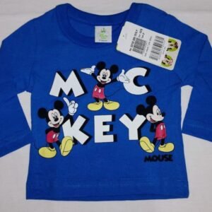 Camiseta Mickey Manga Longa - Brandili