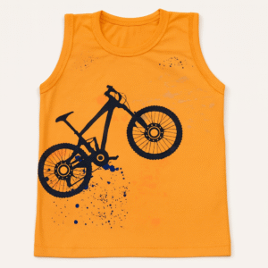Camiseta Machão Meia Malha Estampa Bike